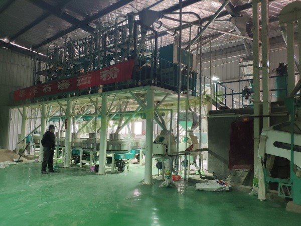 嘉峪关日产20吨石磨面粉机