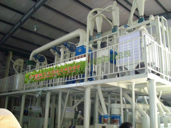 齐齐哈尔甘肃平凉60吨玉米加工设备