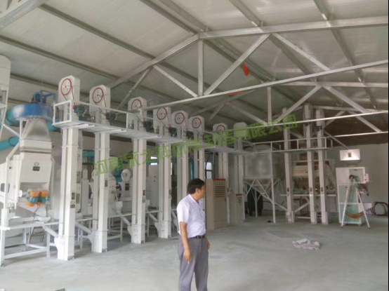 阜阳河北邢台30吨小米加工设备